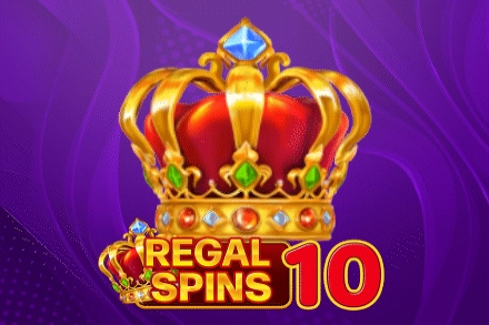Regal Spins 10 at AMPM Casino