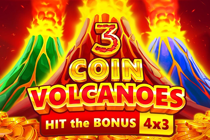 3 Coin Volcanoes at AMPM Casino